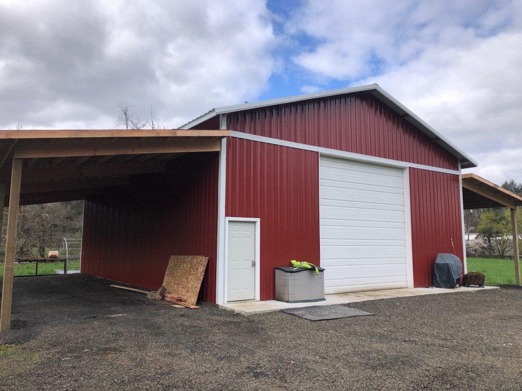 Pole Barn Exterior